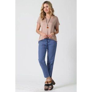 Casual Women's Taupe T-Shirt